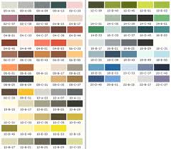 Color tools — get a visual before you paint. Zero Paints Color Chart Crian