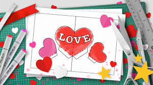 Christmas pop up card videohive template free after. Valentine S Day Pop Up Templates Do It Yourself Pop Up Tutorials