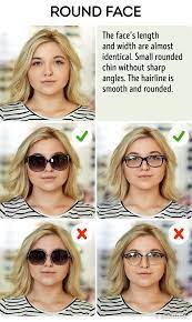 How To Pick The Perfect Sunglasses For Your Face Type Round Face Sunglasses Glasses For Round Faces Perfect Sunglasses
