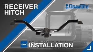 Alright, so you've got a truck and chances are that you're likely to hook up to a trailer now and then. How To Install A Receiver Trailer Hitch Draw Tite Youtube