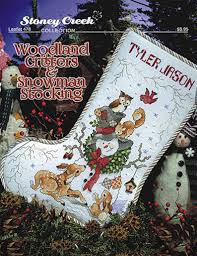 Check spelling or type a new query. Stoney Creek Woodland Critters Christmas Stocking Cross Stitch Pattern Anabella S