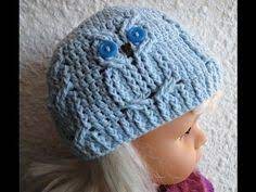 Crochet Owl Messy Bun Hat Free Video Tutorial Youtube Crochet Accessories Yarn Crafts Crochet Crochet Baby Hats