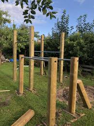 Outdoor Gym Bakgard Lekplats Utegym Utomhus