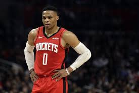 The name and numbers are stitched. Russell Westbrook Traded To Wizards From Rockets For John Wall 1st Round Pick Bleacher Report Latest News Videos And Highlights