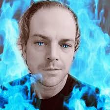 Disheveled Sean Penn puffs