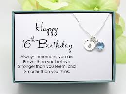Stainless steel tumbler for her favorite drinks. 16th Birthday Gift For Girl Birthstone Necklace Sweet 16 Gift 925 Sterling Silver 16th Birthday Gifts For Girls 16th Birthday Gifts Birthday Gifts For Girls