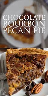 Chocolate Bourbon Pecan Pie Pie Chocolate Thanksgivingdessert Pecanpie Recipe Cheesecakechocolate In 2020 Desserts Chocolate Bourbon Pecan Pie Bourbon Pecan Pie
