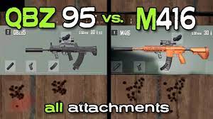 Qbz95 Vs M416 Pubg Qbz95 Ar Guide Playerunknown S Battlegrounds New Weapon Youtube