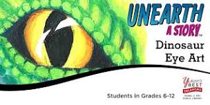 Dinosaur Eye Art (Grades 6 - 12)