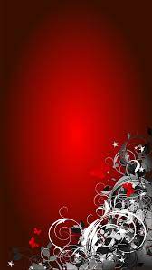 خلفية الزهور الحمراء في الغلاف الجوي و الخلفية الرمادية المواد نمط h5 fall wallpaper red flowers gray background