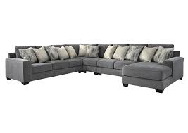 Buy ashley furniture & get living room & dining room sets, recliners, beds & bedroom suites, tv stands, ottomans & occasional tables. Castano Jewel 5 Piece Chaise Sectional Ashley Furniture Homestore Independently Owned And Operated By Fairdeal Furniture