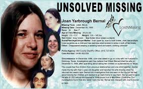 Help Us Find Joan Bernal (Yarbrough)
