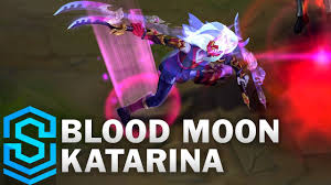 A blood moon is a common randomly occurring event that takes place over the course of an entire night ; Blood Moon Katarina Skin Spotlight League Of Legends Youtube