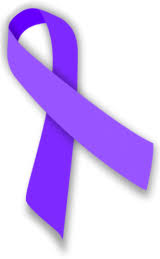 The positive symbolism of purple 1. Purple Awareness Ribbon