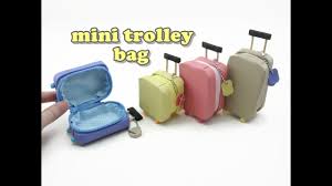 The littlest pet shop collector's forum. Diy Doll Accessories Mini Trolley Bag With Zipper Youtube Diy Doll Diy Barbie Furniture Miniature Dolls