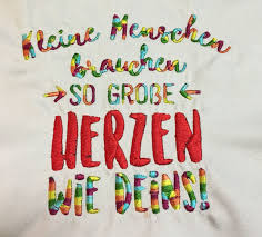 Stickdatei Spruch Kleine Menschen Brauchen 13x18 Rahmen Etsy Arabic Calligraphy Calligraphy
