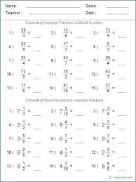 23 Converting Improper Fractions To Mixed Numbers Worksheet Simplifying Improper Fractions W In 2020 Fractions Worksheets Improper Fractions Mixed Fractions Worksheets