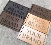 Custom Leather Tags for Bags: Personalized Branding - Logo ...