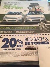 Bed bath & beyond is an american retail store that offers a huge selection of home essentials yes, you can use your expired coupons at bed bath and beyond. Bed Bath Beyond Coupons For Sale Ebay