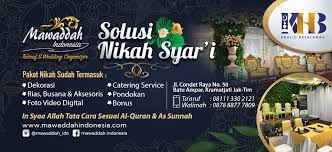 Yovs weddin11g organizer perencanaan pendirian usaha wedding. Mawaddah Indonesia Home Facebook