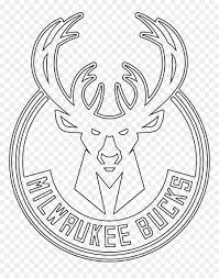 Two line circles cross bellow the antlers and on top of them are the words milwaukee bucks. Book Black And White Png Download 2400 3000 Free Transparent Milwaukee Bucks Png Download Cleanpng Kisspng
