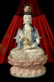 Image result for mother mary, quan yin, green and white tara