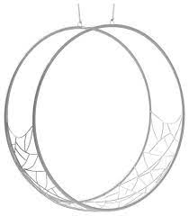 Wheel Circular Hanging Swing Chair Contemporary Hanging Chairs By Studio Stirling The circle swings for private and public interiors.