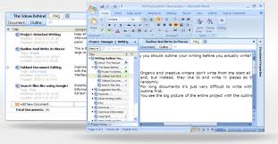 Outliner Software For Ms Word Outline And Organize Your Large Writing Projects Writing Project Writing Software Writing A Book