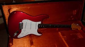 Maybe you would like to learn more about one of these? Fender Custom Shop 1966 Closet Classic Strat 2005 Candy Apple Red Guitar For Sale Jimi S Music Store