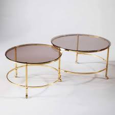 Shop wayfair for all the best glass round coffee table sets. Mid Century Concentric Brass Coffee Table Nicholas Wells Antiques Ltd Antique Dealers London Masterpiece Located In London