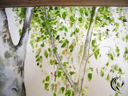 Du kannst deinen baumstamm so gerade oder krumm machen, wie du möchtest. Ein Baum Im Esszimmer Acrylmalerei Malen Am Meer