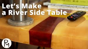 Indeed, it is a kind of second life that is given to the tree since it is. Making An Epoxy River Table Without Power Tools Youtube