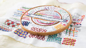 Over the years, i've had many, many queries about how to make hand embroidery patterns. Daily Embroidery Challenge Stitch A Day Sampler By Rebecca Ringquist Creativebug