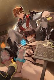 Post 5699734: Genshin_Impact haruki096 Tartaglia Zhongli