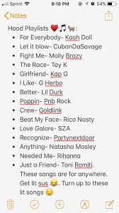 It may seem easy to find song lyrics online these days, but thats not always true. Hood Playlist Follow Me For More Mspinterestprincess Rap Playlist Rap Music Playlist Rap Songs