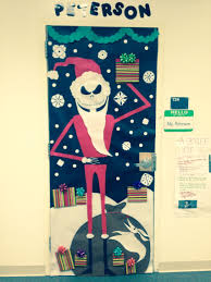 Nightmare Before Christmas Classroom Door Christmas Classroom Door School Door Decorations Christmas Classroom