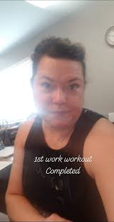 Exercising with family members at home