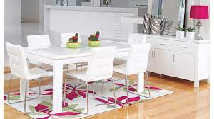 Domus 7 Piece Dining Setting White Dining Set Dining Home Furniture