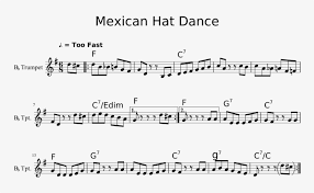 Mexican Hat Dance Sheet Music 1 Of 1 Pages Mark Eliyahu Sheet Violin 827x1169 Png Download Pngkit
