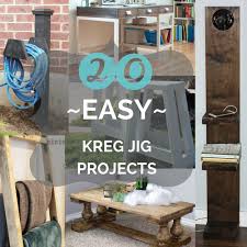 20 easy kreg jig projects for newbies