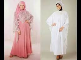 Model Gamis Terbaru 2019 Untuk Orang Gemuk Agar Terlihat Langsing In 2020 Model Fashion Dresses