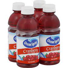 Ocean Spray Cranberry Juice Cocktail 4 Ct Cranberry Market Basket
