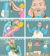 However, these funny covid memes will make you smile at your own circumstances. Us Number One For Coronavirus Cases Bronze Medal The United States Becomes Number One Country For Coronavirus Cases Know Your Meme