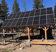 How do I ground a solar panel that's hanging off a balcony ...