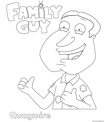 Stewie family guy coloring pages. Family Guy Quagmire Coloring Pages Printable