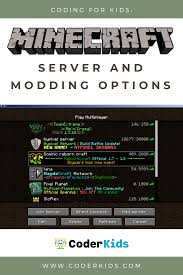 The lack of mod support doesn't mean minecraft: Minecraft Server And Modding Options Coder Kids