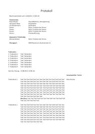 Dann sollten die blätter jedoch so nummeriert werden, dass sie dem jeweiligen besprechungsprotokoll ohne probleme zuzuordnen sind. Protokollvorlage Word Excel Fur Sitzungen Meetings Kostenlos
