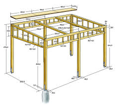 Construisez Vous Meme Une Pergola Creme Solaire Sur La Terrasse Construire Une Pergola Construire Pergola Bois Plans De Pergola