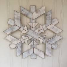 Farmhouse Christmas Large Wooden Snowflake By Rustic Modern Farmhouse Christmas Crafts Christmas Decorations Pallet Christmas