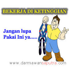 Bahaya utama yang menanti adalah jatuh dari tempat yang tinggi. Beatrix L T Tinggogoy 14111101166 Artikel 43 Materi Safety Talk Bekerja Di Atas Ketinggian